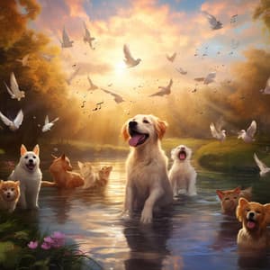 Whiskers & Waterfalls: Soothing Tunes for Pets - Eclectic Nature Noisem