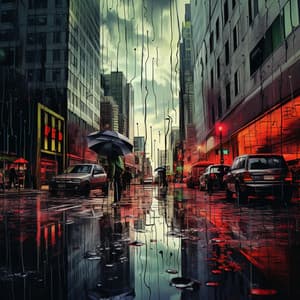 Raindrop Office Symphony: Work with Drizzling Madrigal - Cocktail Party Music