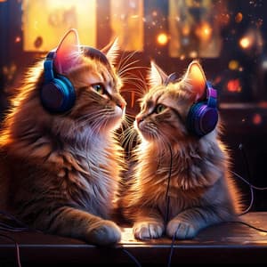 Calm Whiskers: Gentle Melodies for Cats - Molecualar Binary