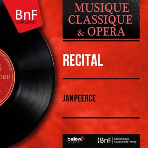 Récital - Jan Peerce