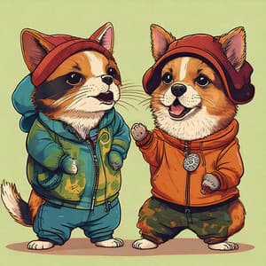 Chill Companions: Hip Hop Music for Pets - Rest Easy Binaural Beats