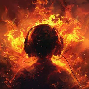 Fire Heart: Eternal Music Pulse - Binaural Mind Serenity Delta Theta Gamma Waves