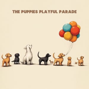 The Puppies Playful Parade - Dog Sleep Academy