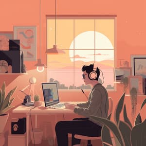 Trabajando Con Lofi: Ritmos Motivacionales - Hip-Hop Lofi Chill