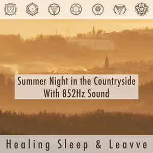 Summer Night In The Countryside With 852hz Sound - Healing Sleep