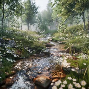 Flowing River Yoga Music for Harmony - Kids Yoga & Meditation