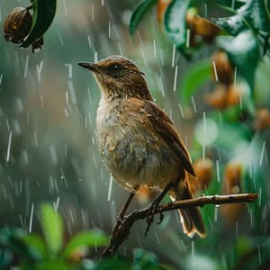 Calming Binaural Birds Rain and Nature for Meditation - Meditation Music Universe