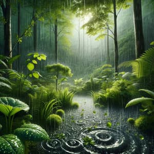 Le son de la pluie : Musique de la nature, sons de l'eau pour les plantes - Plant Frequencies Universe