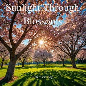 Sunlight Through Blossoms - Relentless Fog
