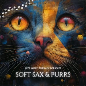 Soft Sax & Purrs: Jazz Therapy for Feline Bliss - Jazz Music Therapy for Cats