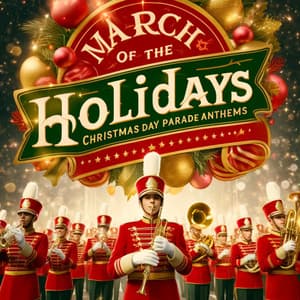 March of the Holidays- Christmas Day Parade Anthems - Top Hits Christmas Music