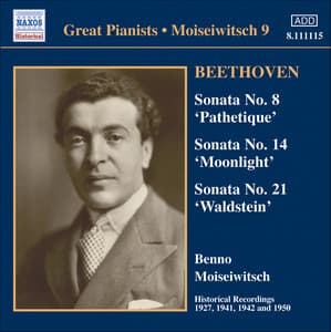 Beethoven: Piano Sonatas Nos. 8, 14 and 21 - Ludwig van Beethoven