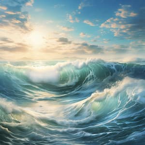 Ocean's Calm: Tranquil Sea Ambience - Delta Hz