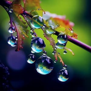 Binaural Raindrop Melodies: Serene Wilderness - Binaural Thinker