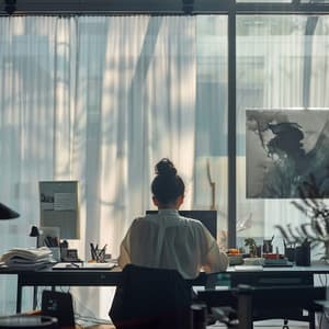 Ritmos De Estudio Productivo: Música Relajante Para Trabajar - Trabajar desde Casa Retro