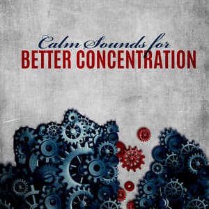 Calm Sounds for Better Concentration - Music for Effective Studying and Brain Training - Study New Age Counter Display