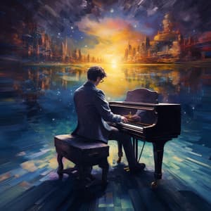 Mosaicos De Paisajes Mentales: Tapices De Piano Para Un Flujo De Trabajo Inspirador - Colección definitiva de pianos de jazz