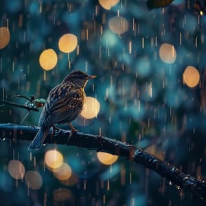 Calming Binaural Nature Birds and Rain for Baby - Prenatal Baby