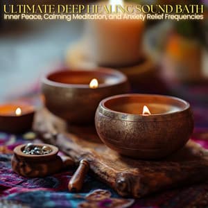 Ultimate Deep Healing Sound Bath: Inner Peace, Calming Meditation, and Anxiety Relief Frequencies - Meditation Music