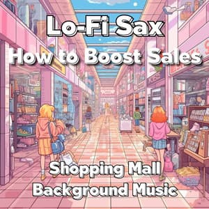 Lo-Fi Sax - How to Boost Sales - Shopping Mall Background Music - Shopping Lofi