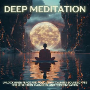 Deep Meditation: Unlock Inner Peace and Focus with Calming Soundscapes for Reflection, Calmness, and Concentration - Meditation Music
