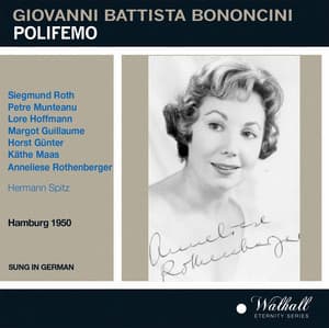 Polifemo sung in german - Giovanni Baptista Bononcini