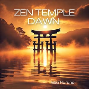 Zen Temple at Dawn: A Meditative Passage into the Mystical Morning - Aika Haruno