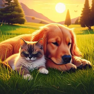 Gentle Lofi Sounds for Soothing Anxious Pets - Blissful Music Time