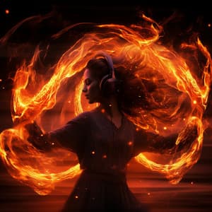 Fire Beats: Blazing Dance Grooves - Pure Healing Waves