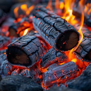 Sueños De Brasas: Sonidos De Fuego Cálido Para Dormir - alma dorada