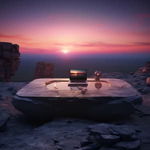 Tranquil Sea Melodies: Ocean Ripples Study Sessions - Sacred Nature