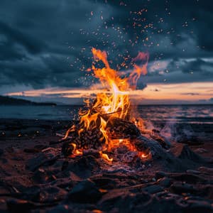 Soothing Fire Ambience: Music for Relaxation - DJ Relax BGM