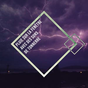 Pluie sur la fenêtre avec des sons de tonnerre: Forte pluie pour dormir - Zone de la musique zen