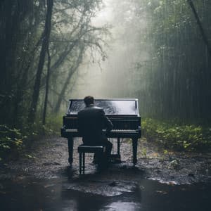 Meditación En El Abrazo De La Lluvia Al Piano - Piano Pacifico