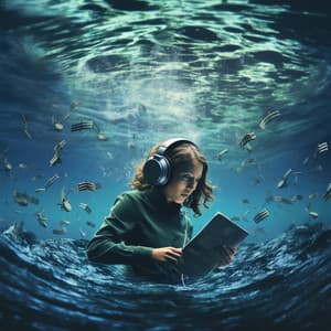 Ocean Study: Harmonic Waves Symphony - Soft Music for Daydreaming