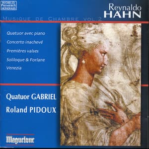 Hann: Musique de chambre, Vol. 2 - Reynaldo Hahn