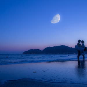 10 PM Wellness: Meditative Moonlight - Ocean Sounds