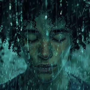 Serenidad De Lluvia: Acordes De Música De Meditación - Ruido brillante para la meditación