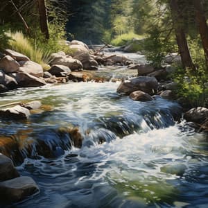 Study with Water Sounds: Meditative Focus - Deruinga