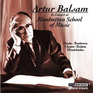 Haydn, Beethoven, Chopin & Others: Piano Works - Artur Balsam