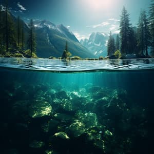 Water for Relaxation: Calming Waterfall Echoes - Source Vibrations