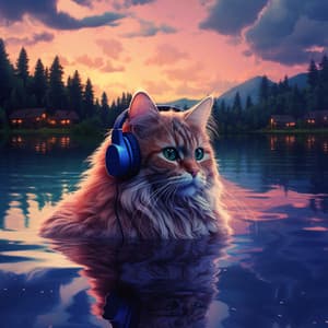 Feline Stream's Harmony: Music by the Stream - Cure Stream