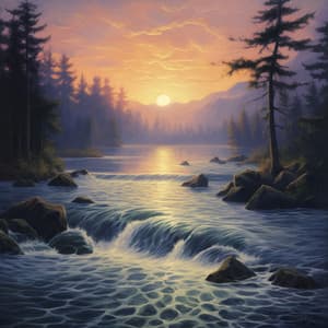 Relaxing by the Waterside: River Relaxation Symphony - Our Glorious Nature