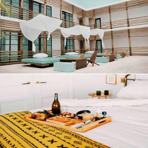 Backdrop for Chilling in March - Uplifting Trumpet and Alto Sax - Downtempo Jazz Rilassante