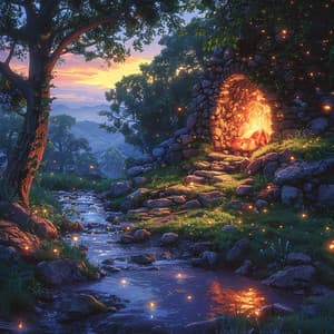 Noche De Hoguera Binaural Para Un Sueño Profundo - Dormir Cansado