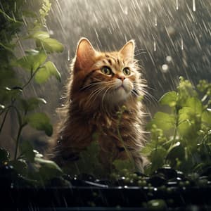 Melodías De Mascotas Bajo La Lluvia: Música Para Amigos Peludos - Hermosos sonidos de la naturaleza