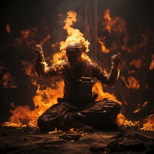 Las Llamas Binaurales Del Yoga: Práctica De Encendido - Ondas Alfa Ondulantes