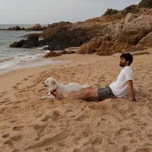 Gentle Waves of Companionship: The Binaural Ocean's Peaceful Pet Bond - Dreamsound