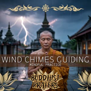 Wind Chimes Guiding Mindful Practice - Buddhist Prayers