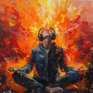 Fire's Relaxation Flow: Calming Sounds - Nature Sounds Like Freedom